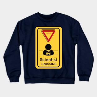 Scientist crossing Crewneck Sweatshirt